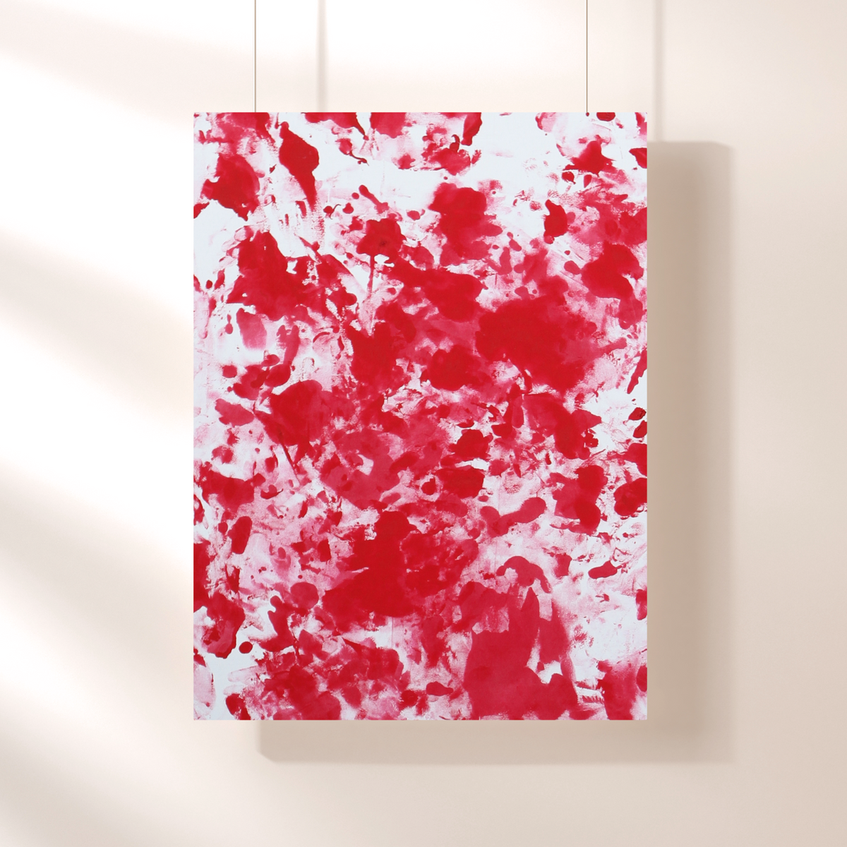  Love is Art Canvas and Paint Kit - Abstract Art